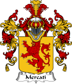Italian Family Coat of Arms (v.25b) Mercati