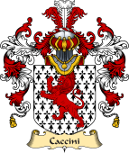 Italian Family Coat of Arms (v.25a) Caccini