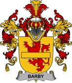 Irish Family Coat of Arms (v.25b) Barby