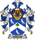 Irish Family Coat of Arms (v.25b) Sheilds