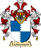 German Coat of Arms (v.25b) Lichtenstein