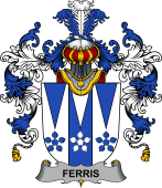 Irish Family Coat of Arms (v.25b) Ferris