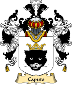 Italian Family Coat of Arms (v.25a) Caputo