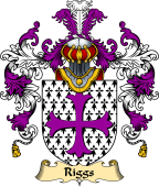 Irish Family Coat of Arms (v.25a) Riggs