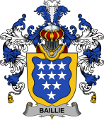 Irish Family Coat of Arms (v.25b) Baillie