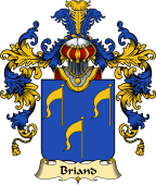 French Family Coat of Arms (v.25) Briand