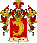 French Family Coat of Arms (v.25) Dauphin