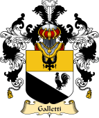 Italian Family Coat of Arms (v.25a) Galletti