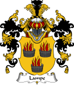 German Wappen Coat of Arms (v.25) Lampe