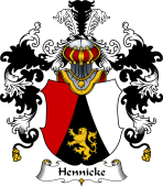 German Wappen Coat of Arms (v.25) Hennicke