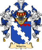 Italian Family Coat of Arms (v.25a) Marra