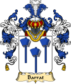 French Family Coat of Arms (v.25) Barrat