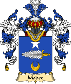 French Family Coat of Arms (v.25) Madec