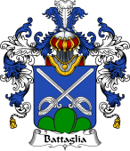 Italian Family Coat of Arms (v.25b) Battaglia