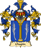 French Family Coat of Arms (v.25) Chupin
