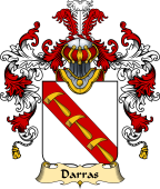 French Family Coat of Arms (v.25) Darras