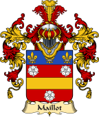 French Family Coat of Arms (v.25) Maillot