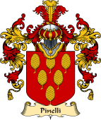Italian Family Coat of Arms (v.25a) Pinelli