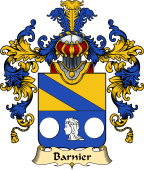 French Family Coat of Arms (v.25) Barnier