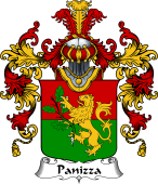 Italian Family Coat of Arms (v.25b) Panizza