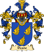Irish Family Coat of Arms (v.25a) Deane