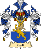 Italian Family Coat of Arms (v.25a) Carli