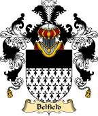 English Family Coat of Arms (v.25) Belfield