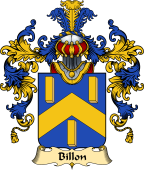 French Family Coat of Arms (v.25) Billon