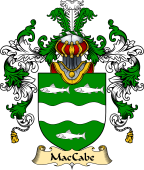 Irish Family Coat of Arms (v.25a) MacCabe
