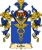 French Family Coat of Arms (v.25) Collin