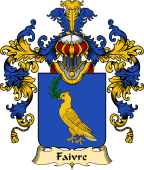 French Family Coat of Arms (v.25) Faivre