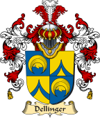German Coat of Arms (v.25b) Dellinger