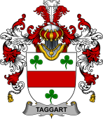 Irish Family Coat of Arms (v.25b) Taggart or McEntaggart