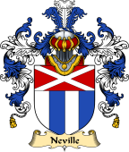 Irish Family Coat of Arms (v.25a) Nevill or Neville