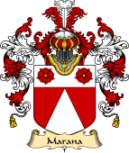 Italian Family Coat of Arms (v.25a) Marana