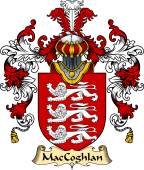 Irish Family Coat of Arms (v.25a) MacCoghlan