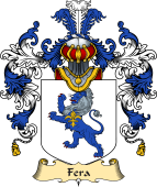 Italian Family Coat of Arms (v.25a) Fera