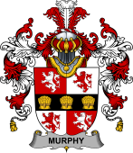 Irish Family Coat of Arms (v.25b) Murphy (Muskerry)