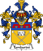 Italian Family Coat of Arms (v.25b) Tamburini