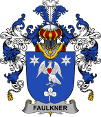 Irish Family Coat of Arms (v.25b) Faulkner