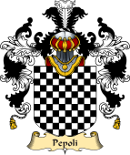 Italian Family Coat of Arms (v.25a) Pepoli
