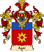 French Family Coat of Arms (v.25) Agar