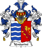 Italian Family Coat of Arms (v.25b) Venturini