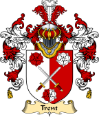 English Family Coat of Arms (v.25) Trent