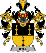 Irish Family Coat of Arms (v.25b) Kyle