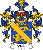 Italian Family Coat of Arms (v.25b) Viale