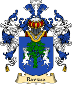 Italian Family Coat of Arms (v.25a) Ravizza