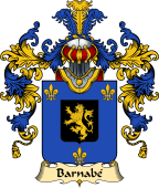 French Family Coat of Arms (v.25) Barnabé
