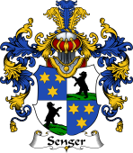German Wappen Coat of Arms (v.25) Senger