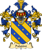 Italian Family Coat of Arms (v.25a) Paladini